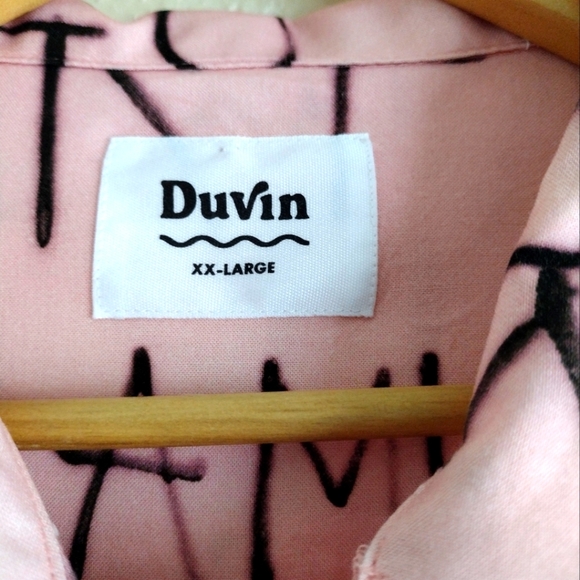Duvin Design Spray Paint Button up Shirt - Picture 5 of 6